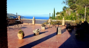 Fantastica Terrazza di Villa Almoezia a Taormina